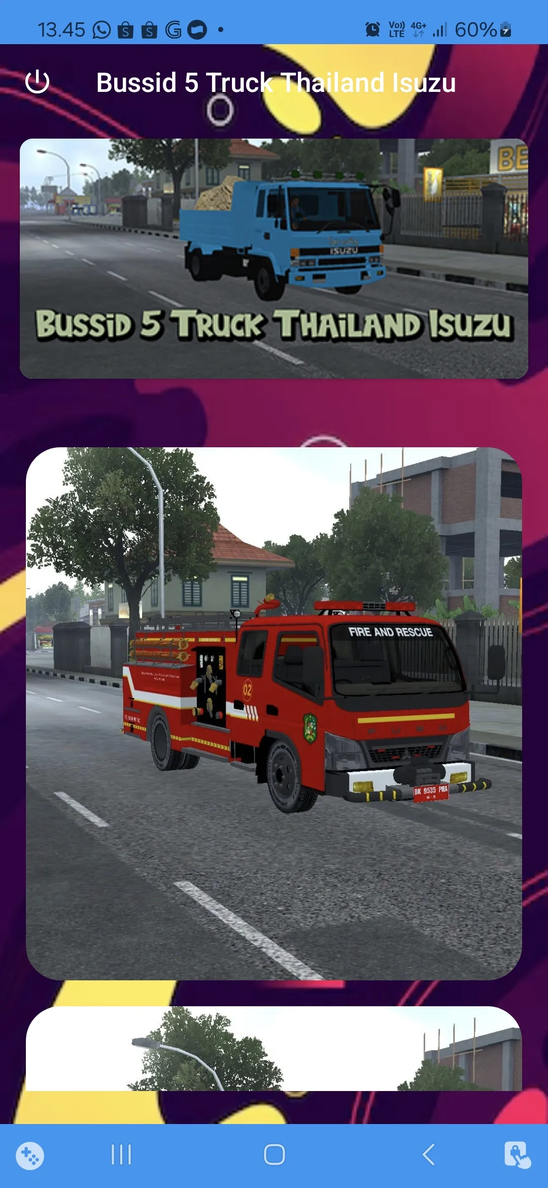 Bussid 5 Truck Thailand Isuzu | Indus Appstore | Screenshot