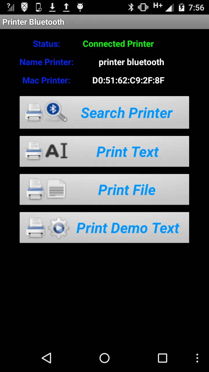 Printer Bluetooth | Indus Appstore | Screenshot