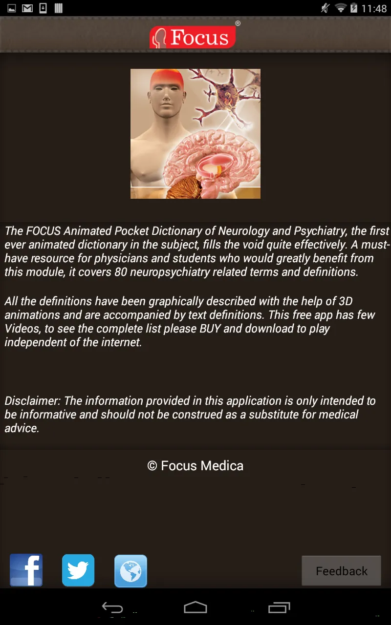 Neurology & Psychiatry - Dict | Indus Appstore | Screenshot