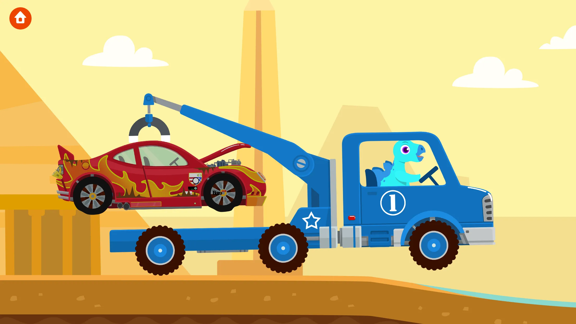 Dinosaur Rescue Truck Games | Indus Appstore | Screenshot