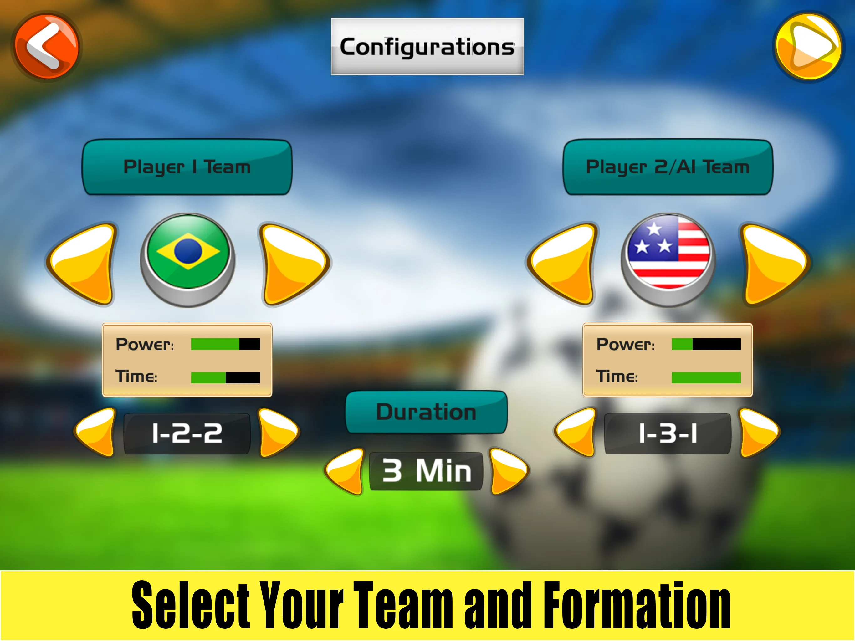 Finger Soccer | Indus Appstore | Screenshot