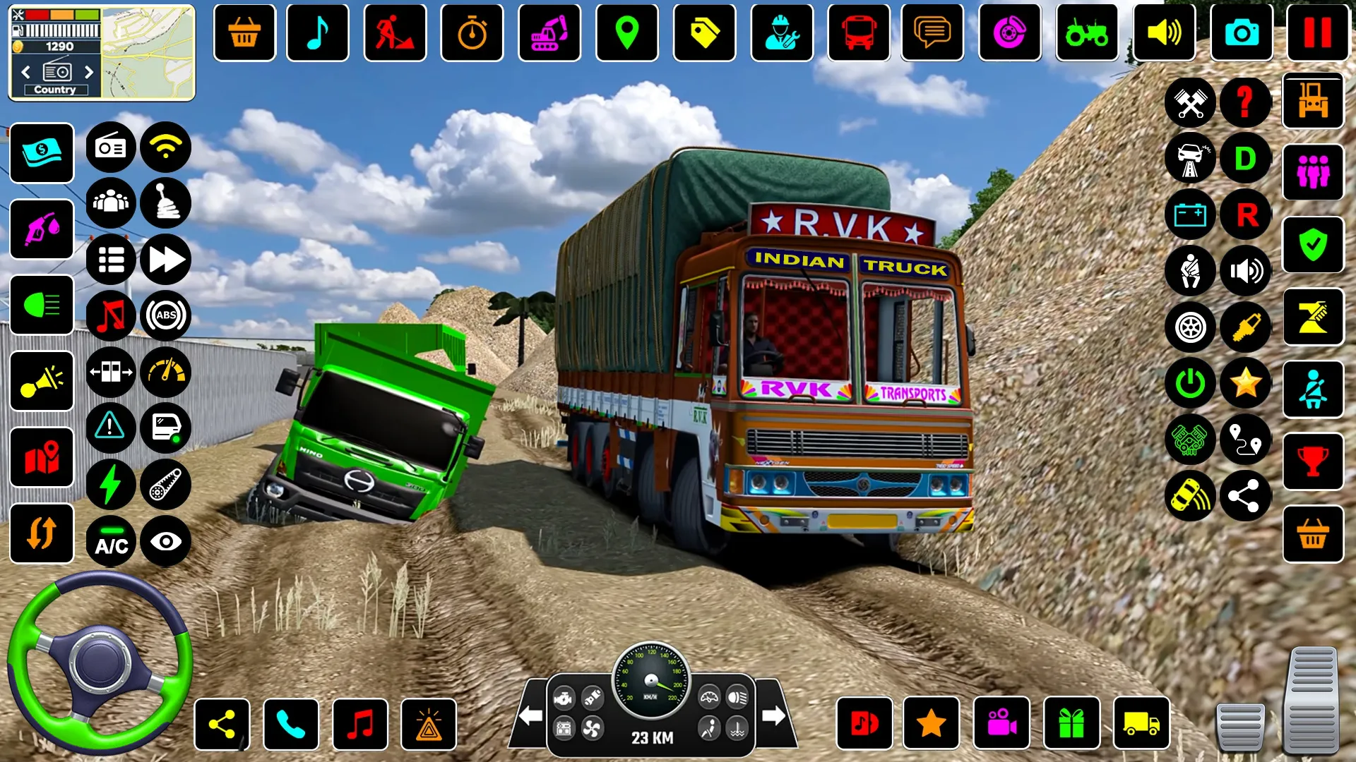 Indian Truck Offroad Cargo 3D | Indus Appstore | Screenshot