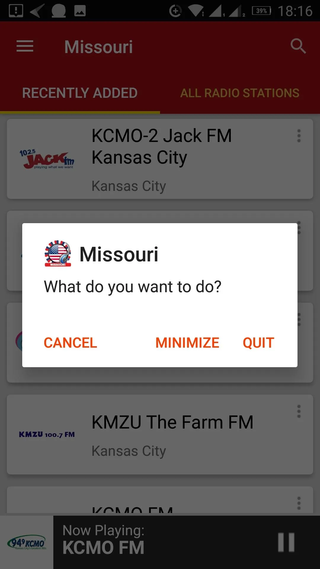 Missouri Radio Stations - USA | Indus Appstore | Screenshot