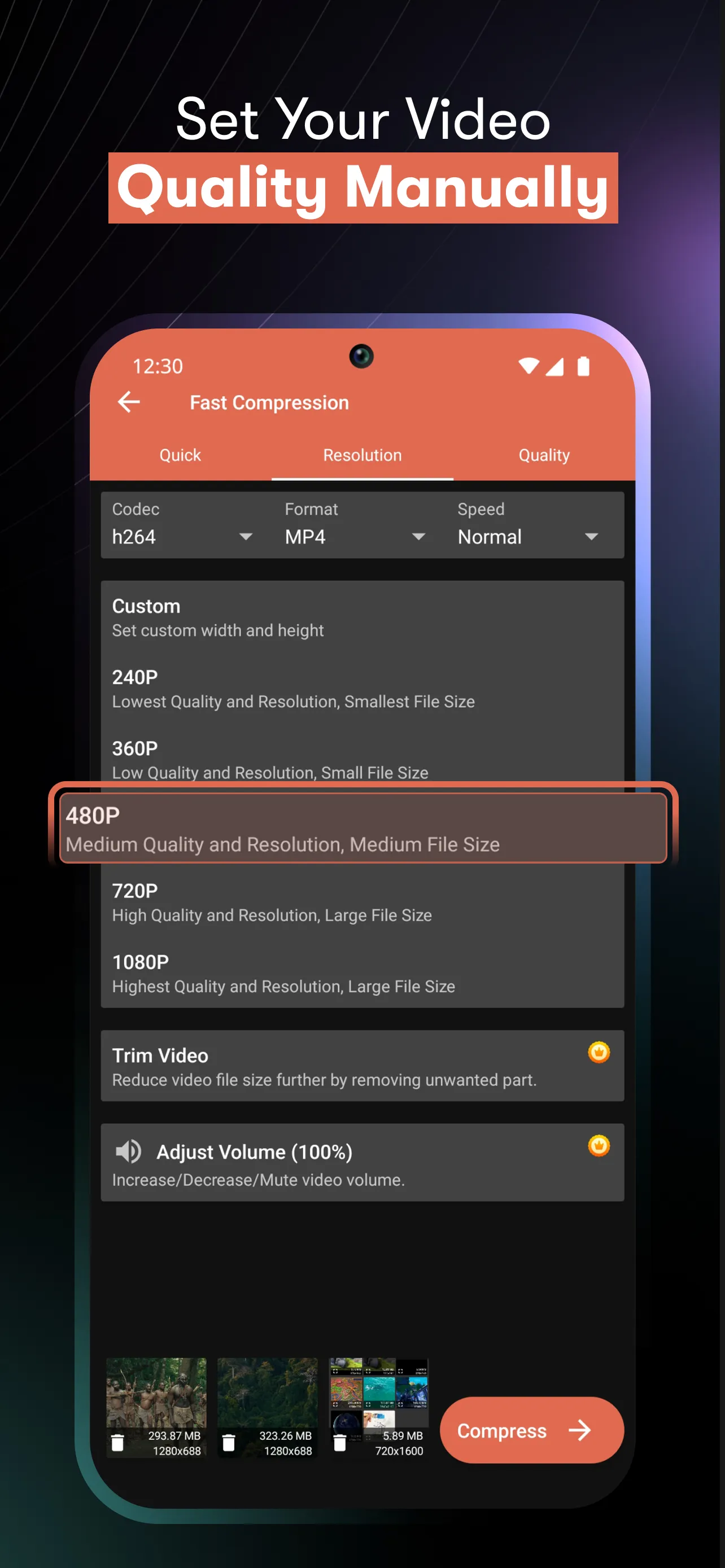 Video Compressor - Reduce Size | Indus Appstore | Screenshot