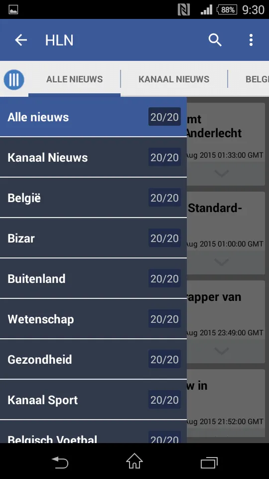 Belgium News | Indus Appstore | Screenshot