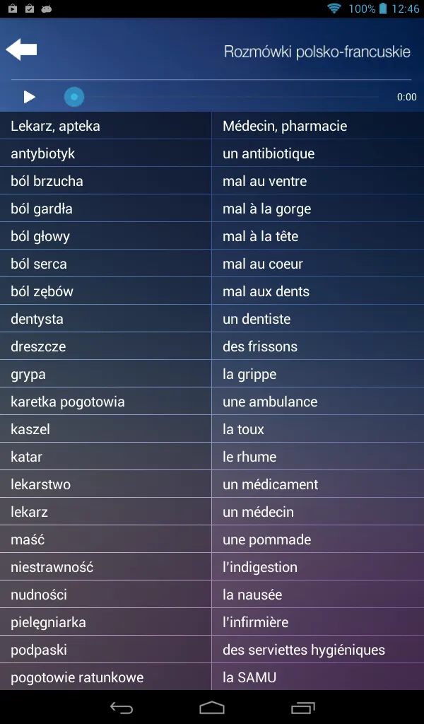 Rozmówki polsko-francuskie | Indus Appstore | Screenshot