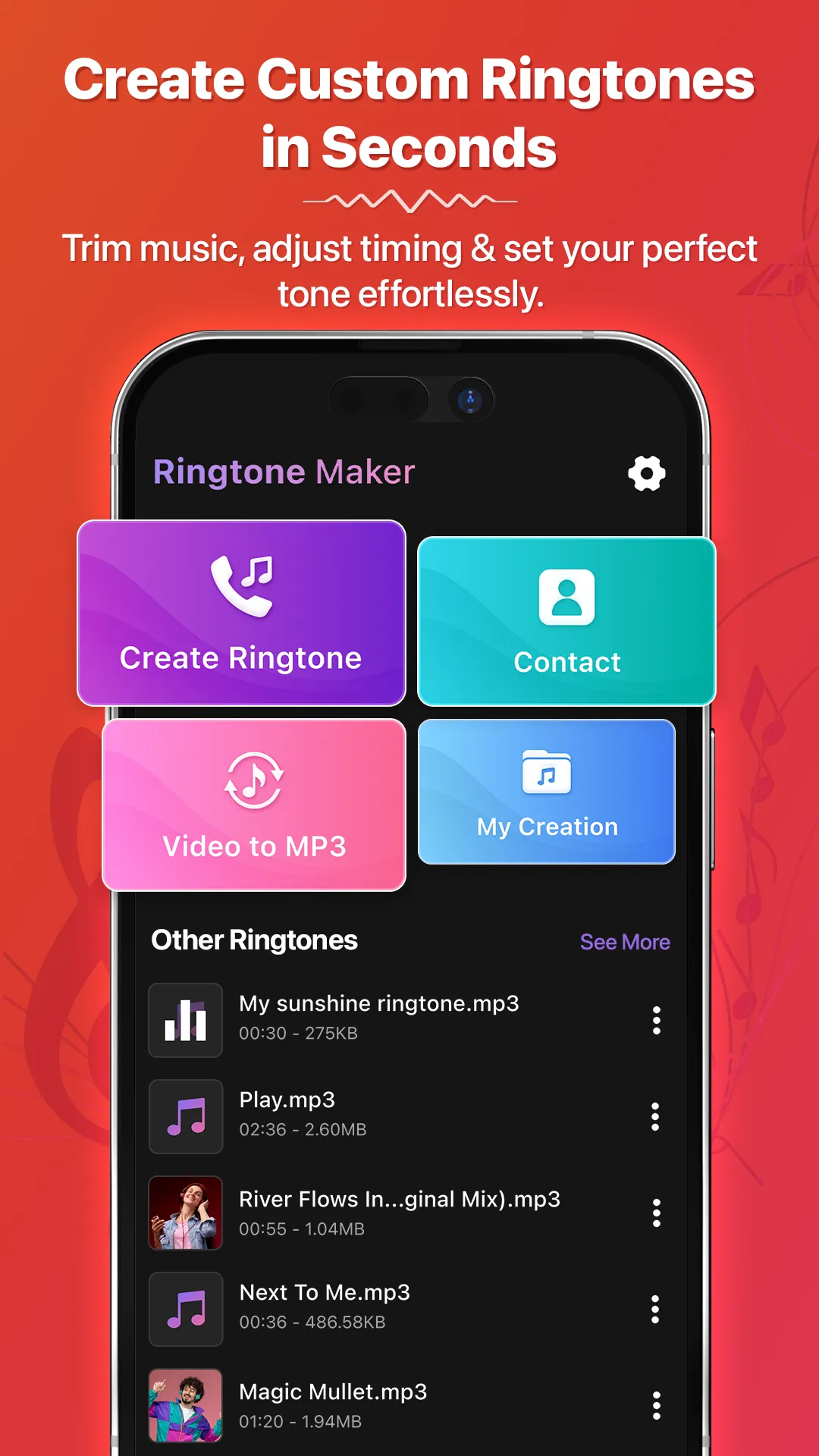 MP3 Ringtone & Audio Cutter | Indus Appstore | Screenshot