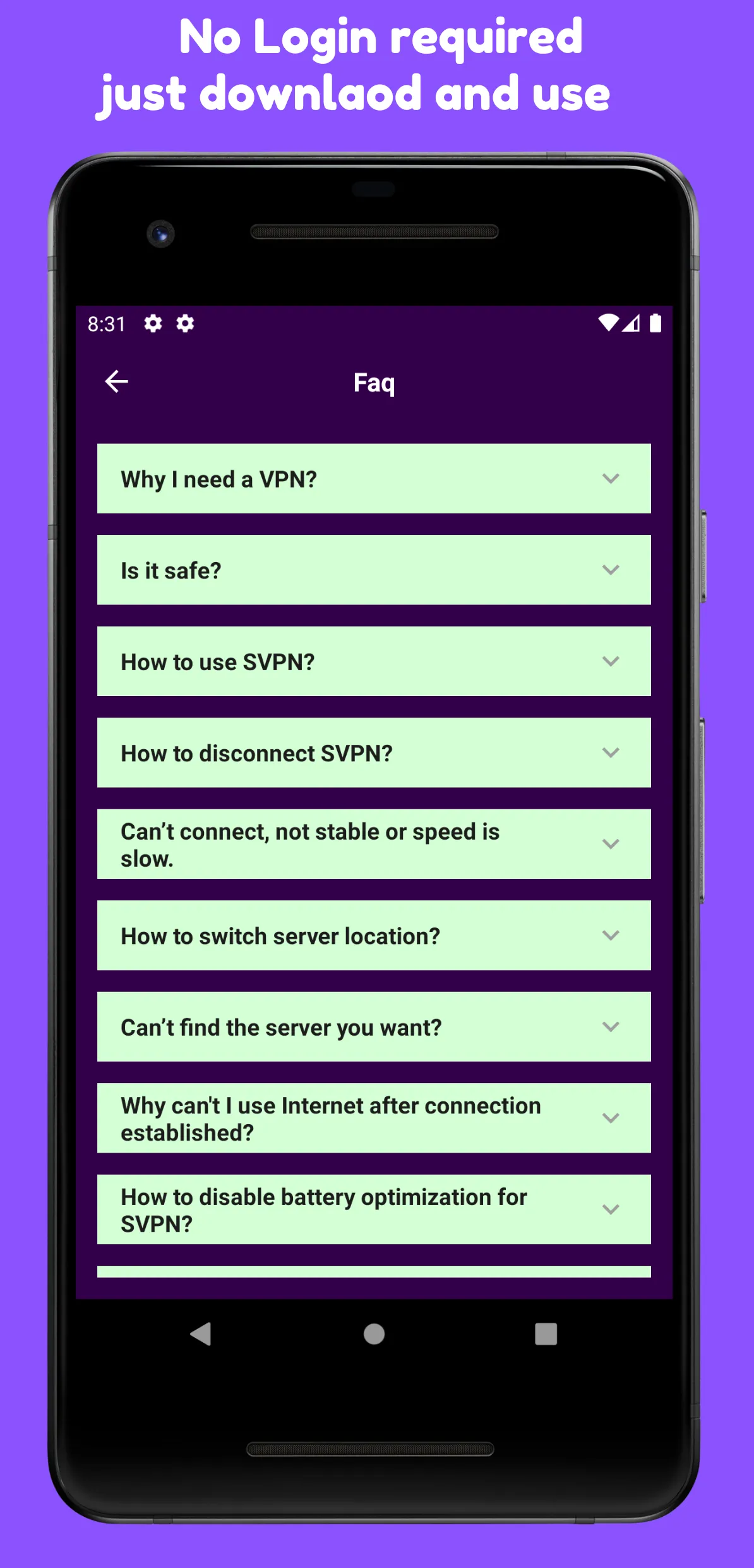 Fast Turbo VPN | Indus Appstore | Screenshot