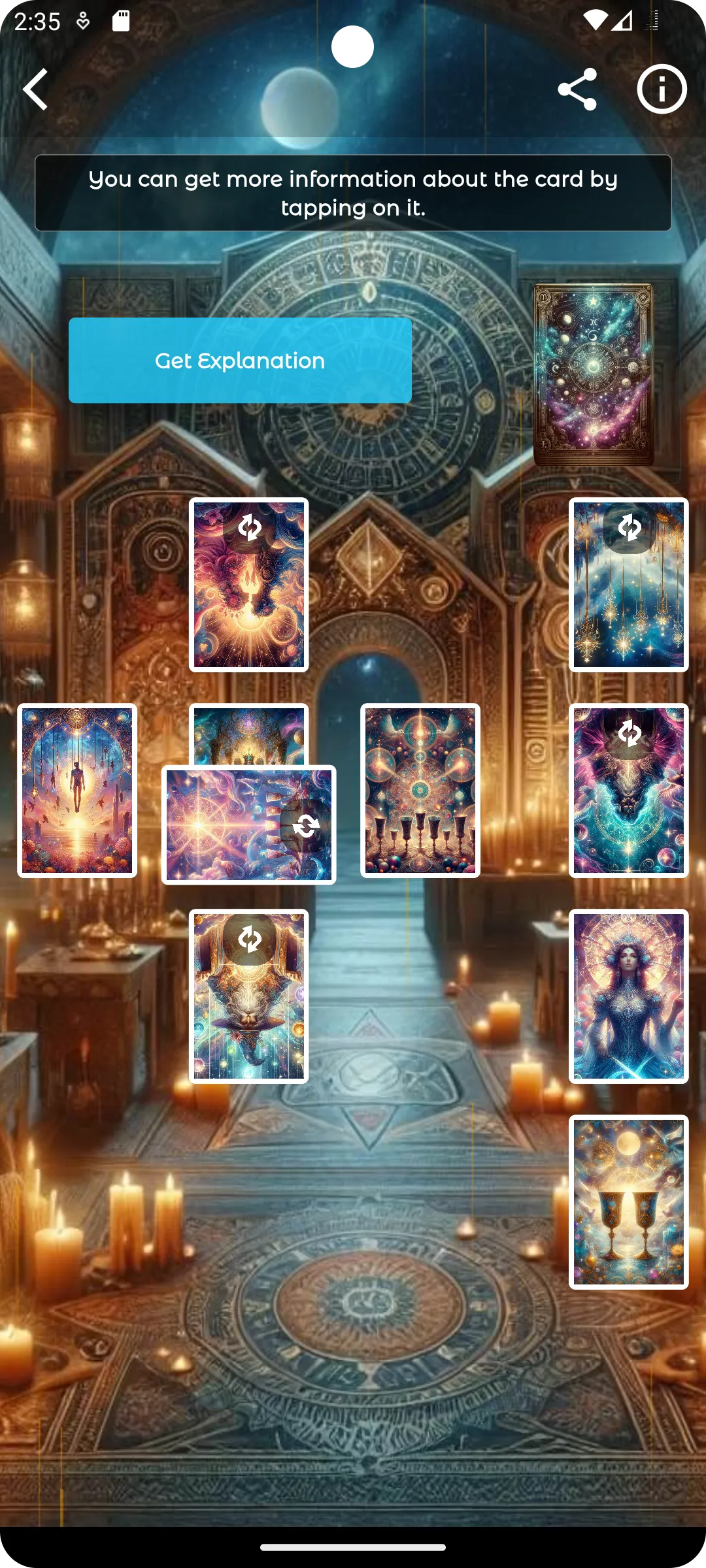 AI Mystic Cards: Tarot | Indus Appstore | Screenshot