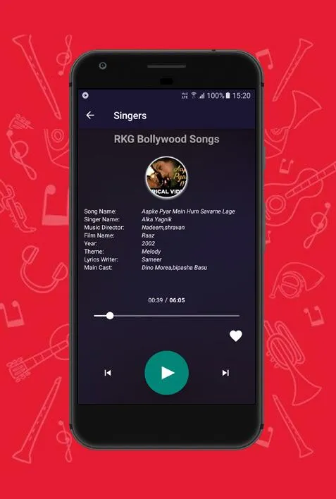 RKG Bollywood Songs/Initiative | Indus Appstore | Screenshot