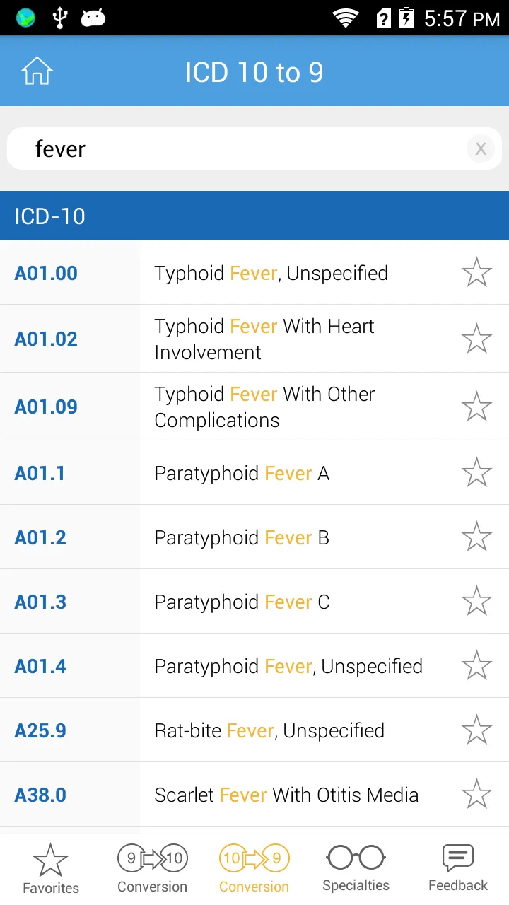 ICD 9-10 | Indus Appstore | Screenshot