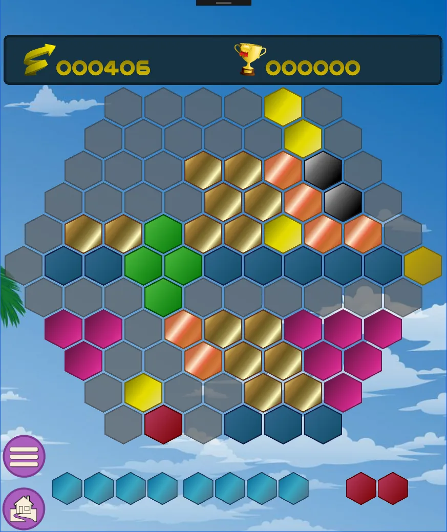 HexBlokz V+, hexa puzzle game | Indus Appstore | Screenshot