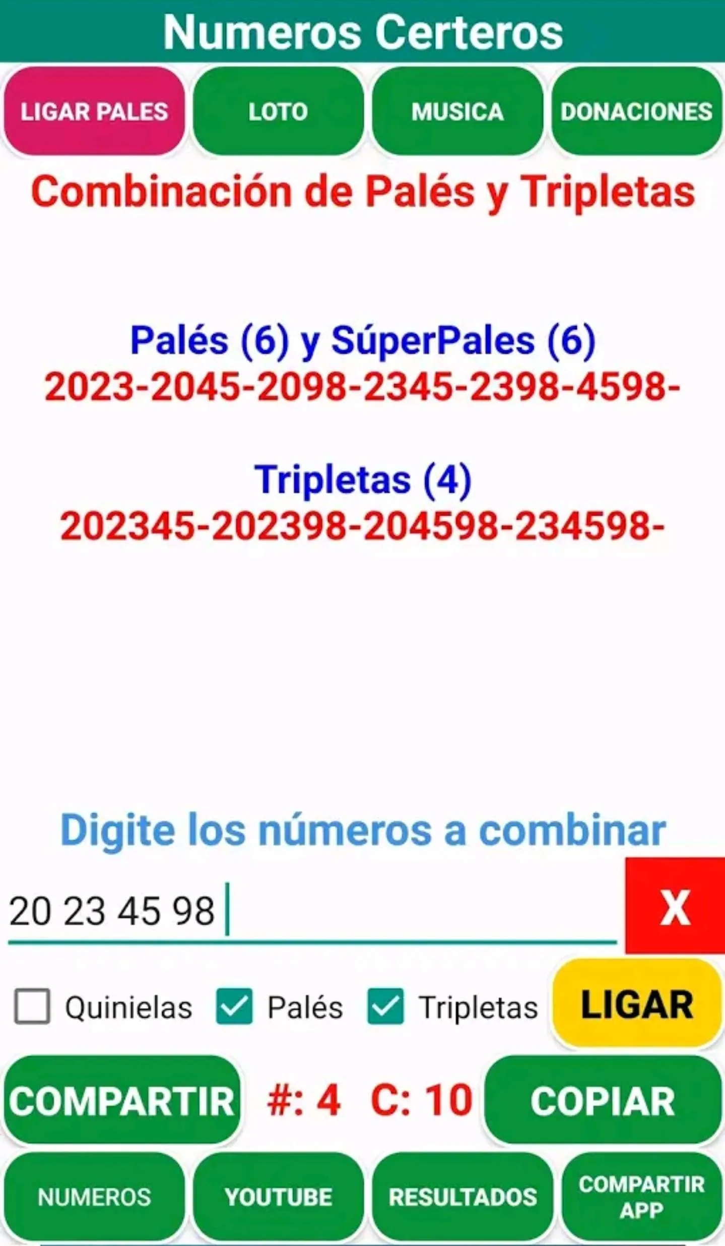 Numeros Certeros | Indus Appstore | Screenshot