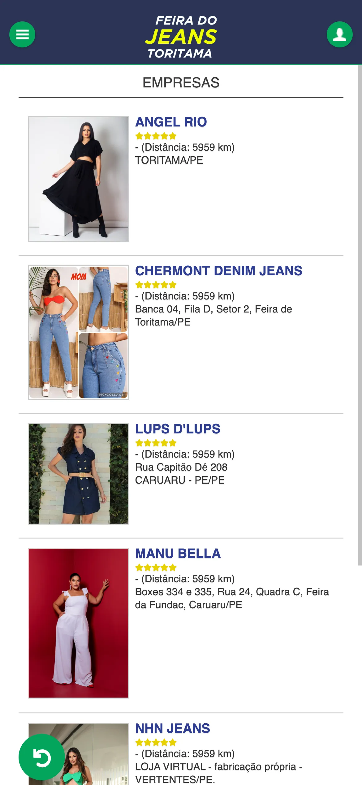 FEIRA DO JEANS DE TORITAMA | Indus Appstore | Screenshot