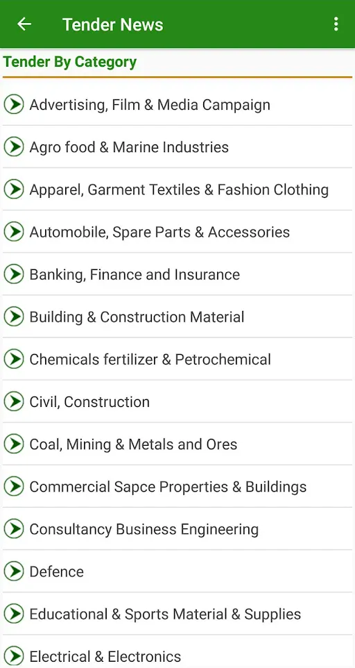 TenderNews | Indus Appstore | Screenshot
