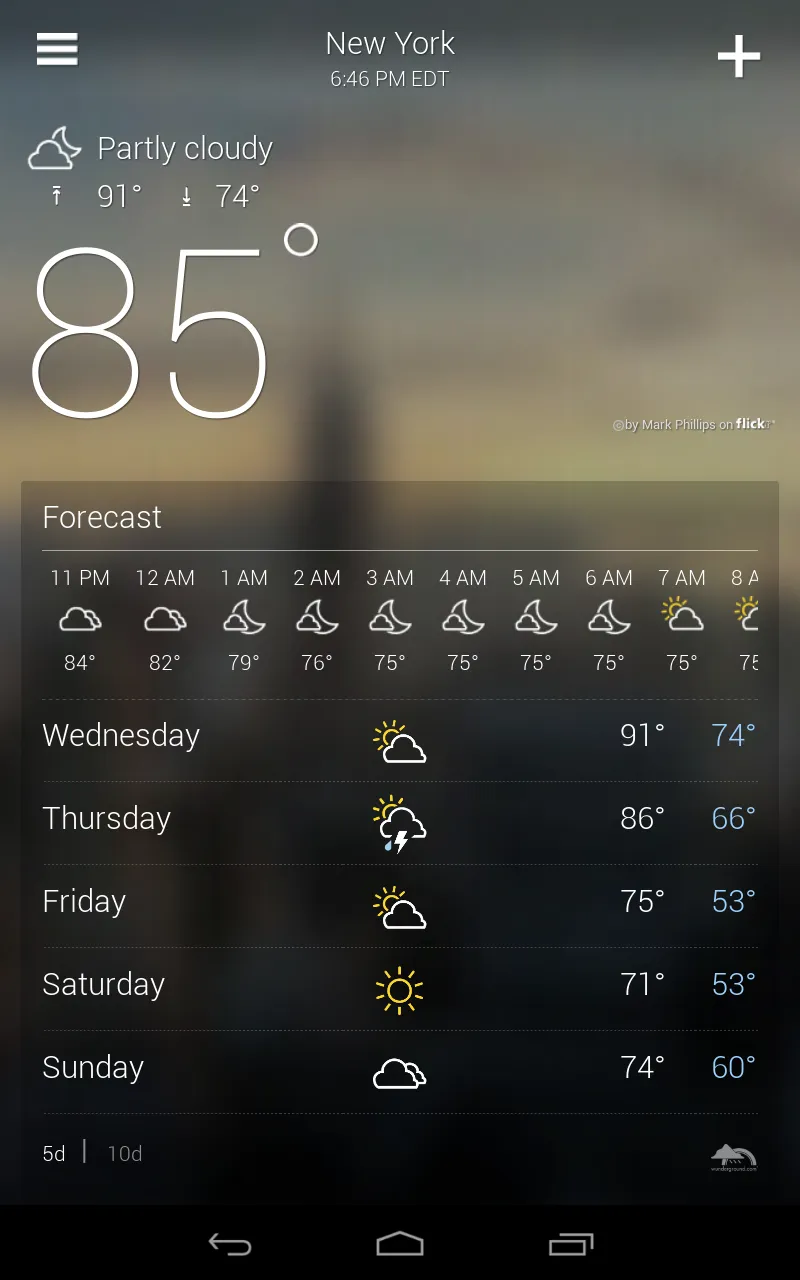 Yahoo Weather | Indus Appstore | Screenshot