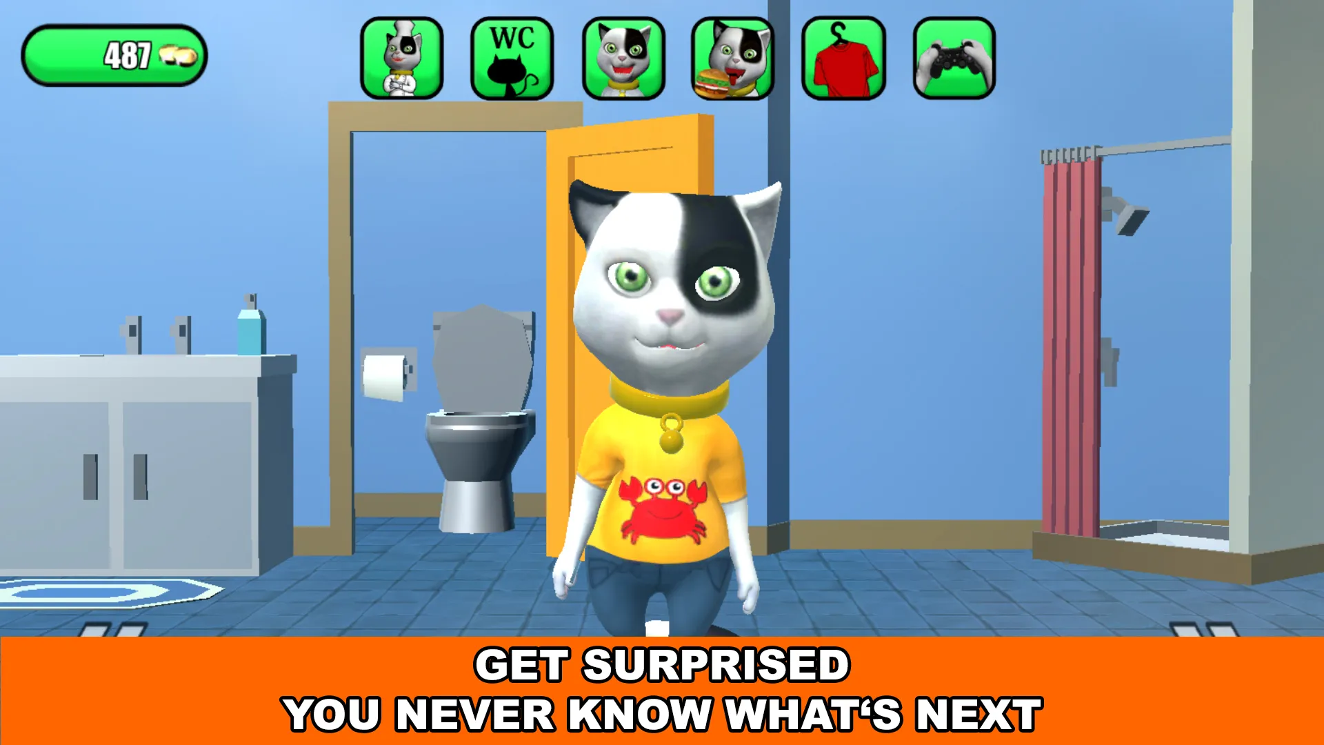 Talking Baby Cat Max Pet Games | Indus Appstore | Screenshot