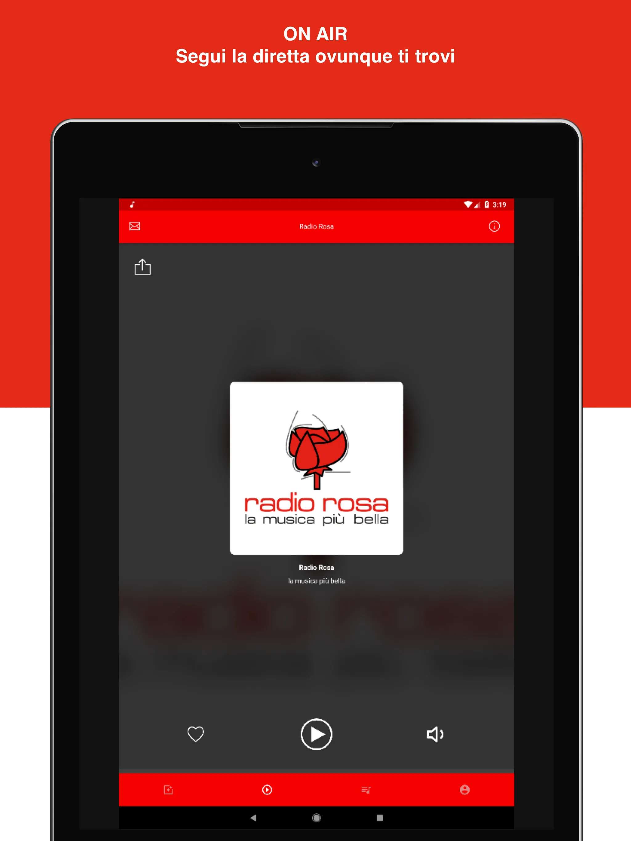 RADIO ROSA | Indus Appstore | Screenshot