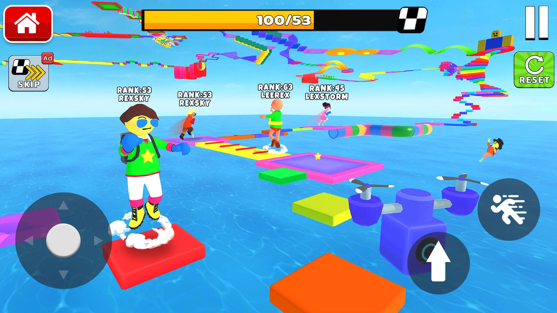 Obby Parkour: Obby Games | Indus Appstore | Screenshot