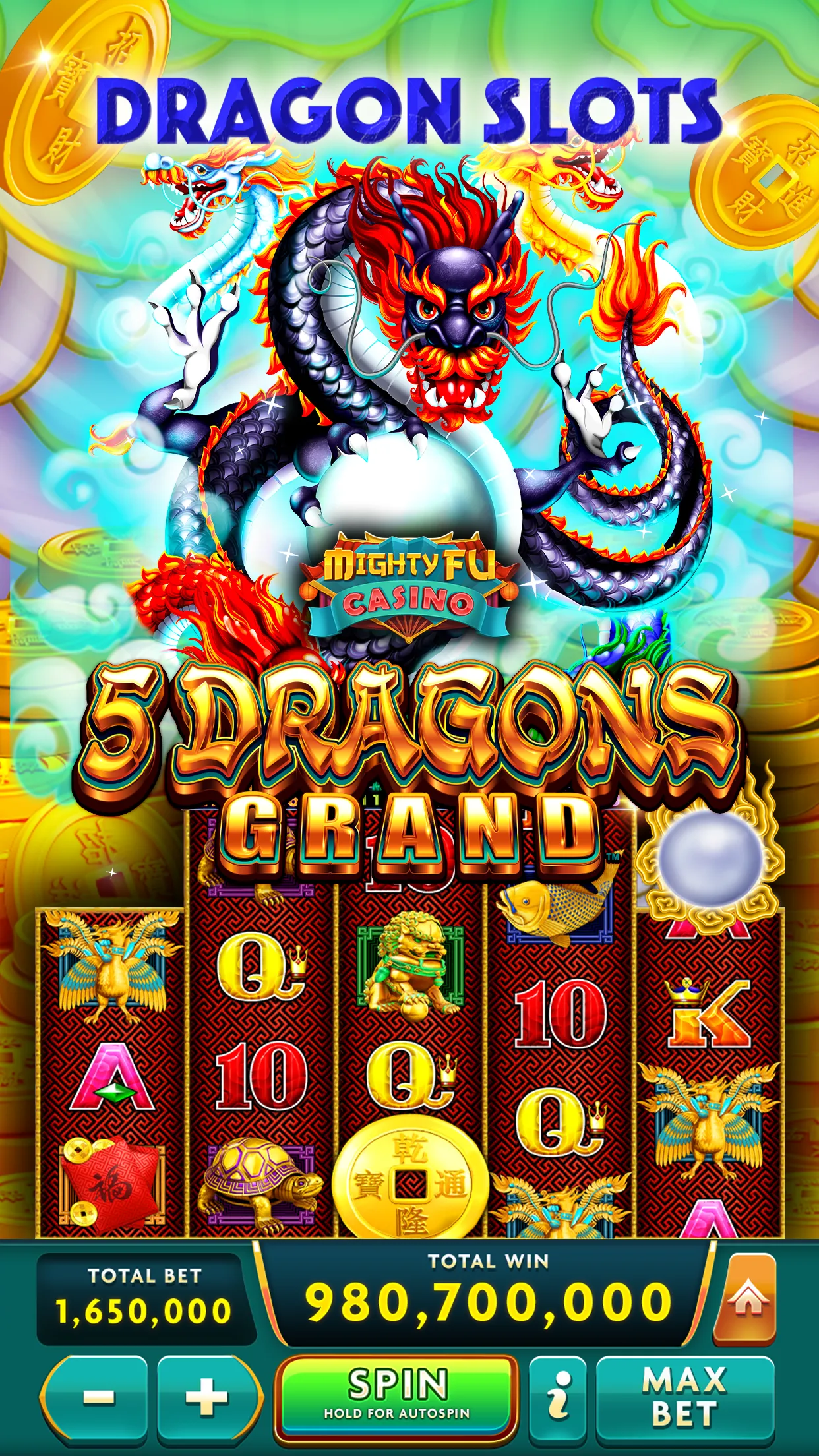 Mighty Fu Casino — Slots Game | Indus Appstore | Screenshot