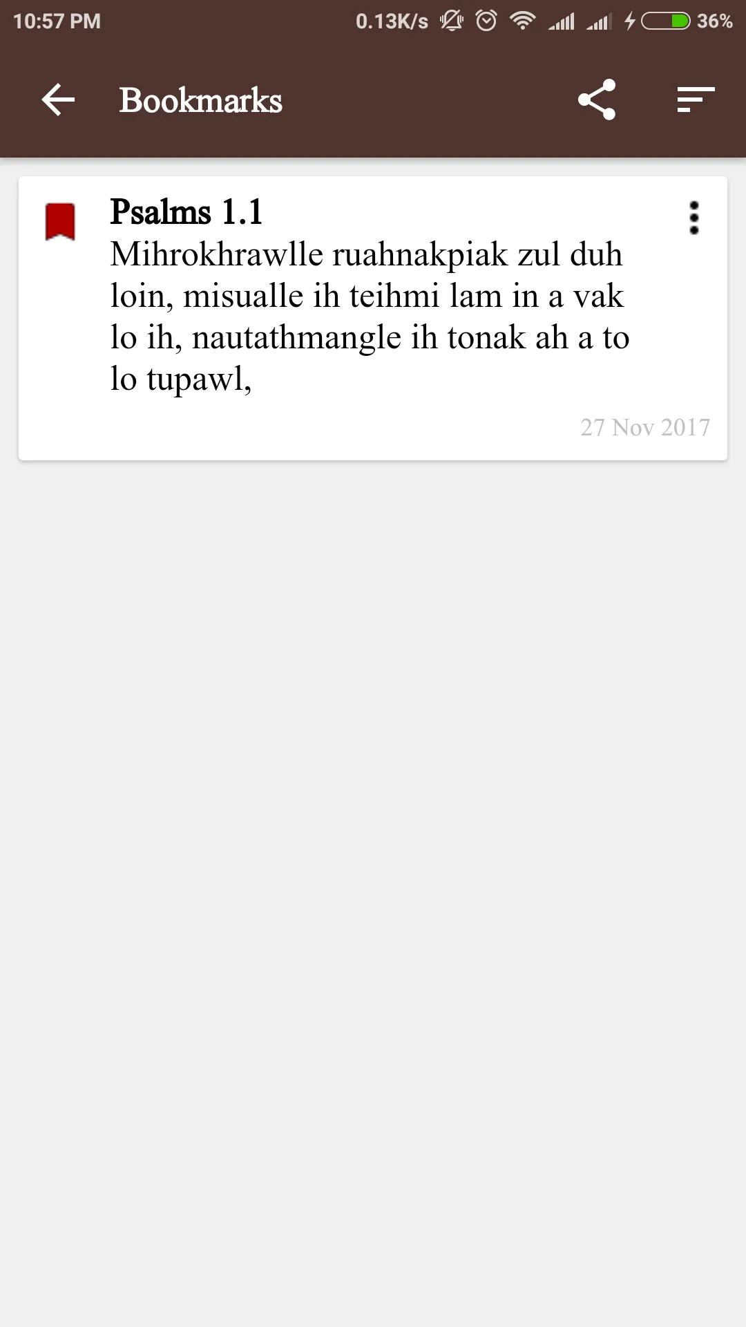 Khualsim Bible | Indus Appstore | Screenshot