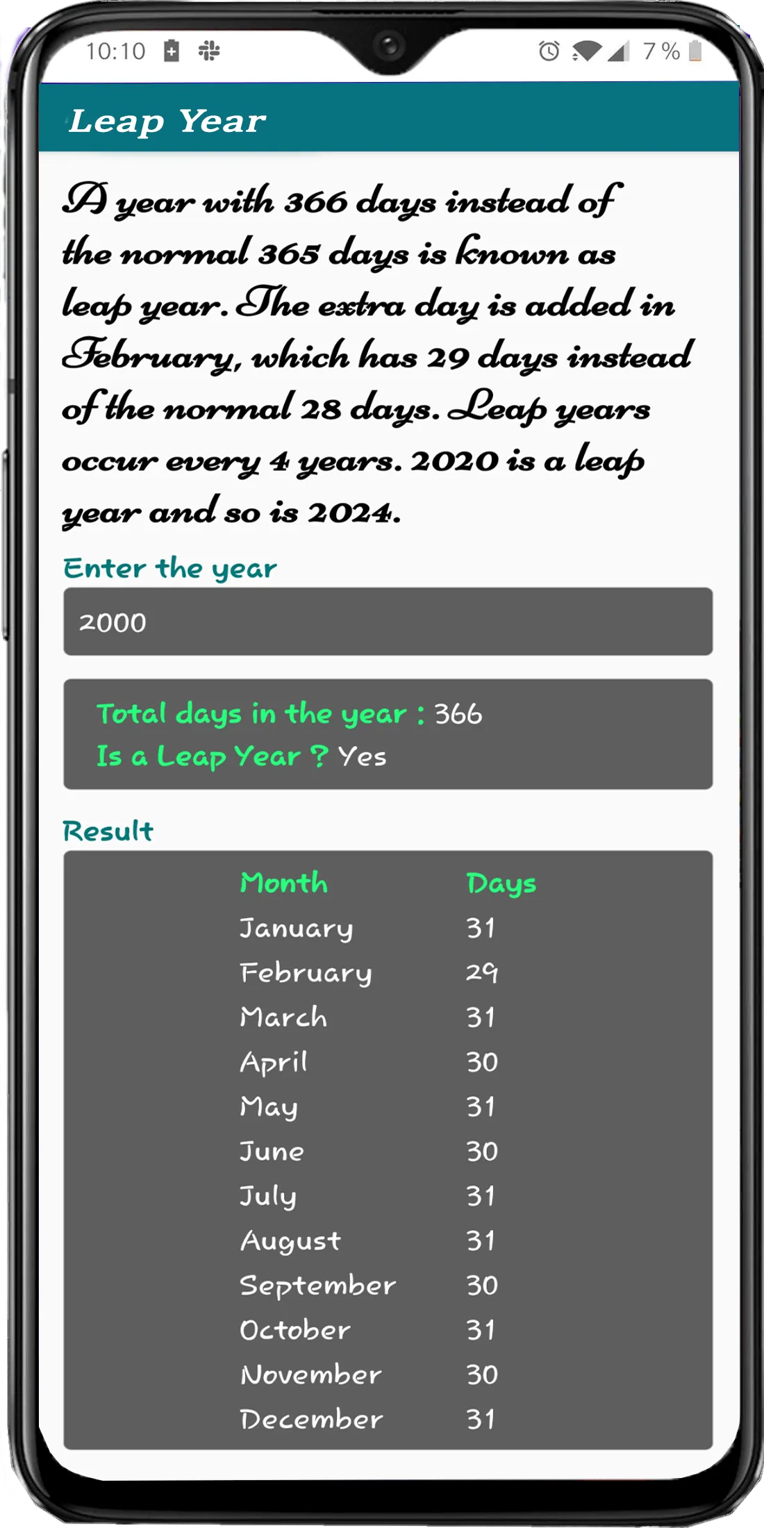 Age Calculator | Indus Appstore | Screenshot