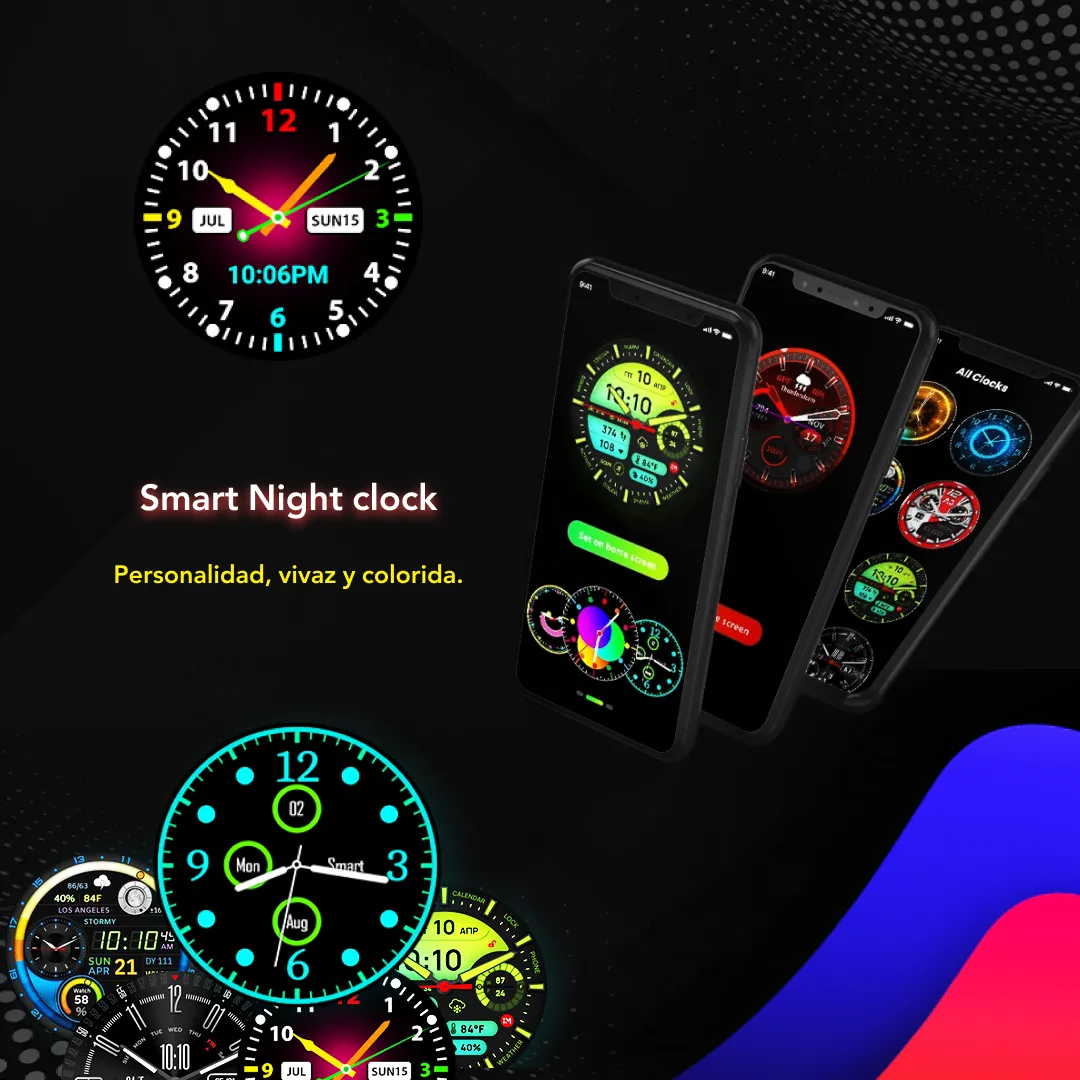 Smart Night Clock & Neon Clock | Indus Appstore | Screenshot