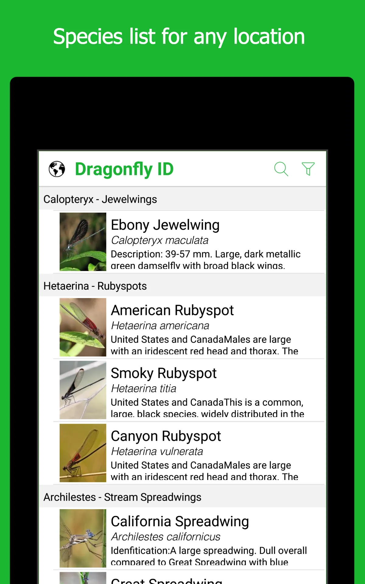 Dragonfly ID | Indus Appstore | Screenshot