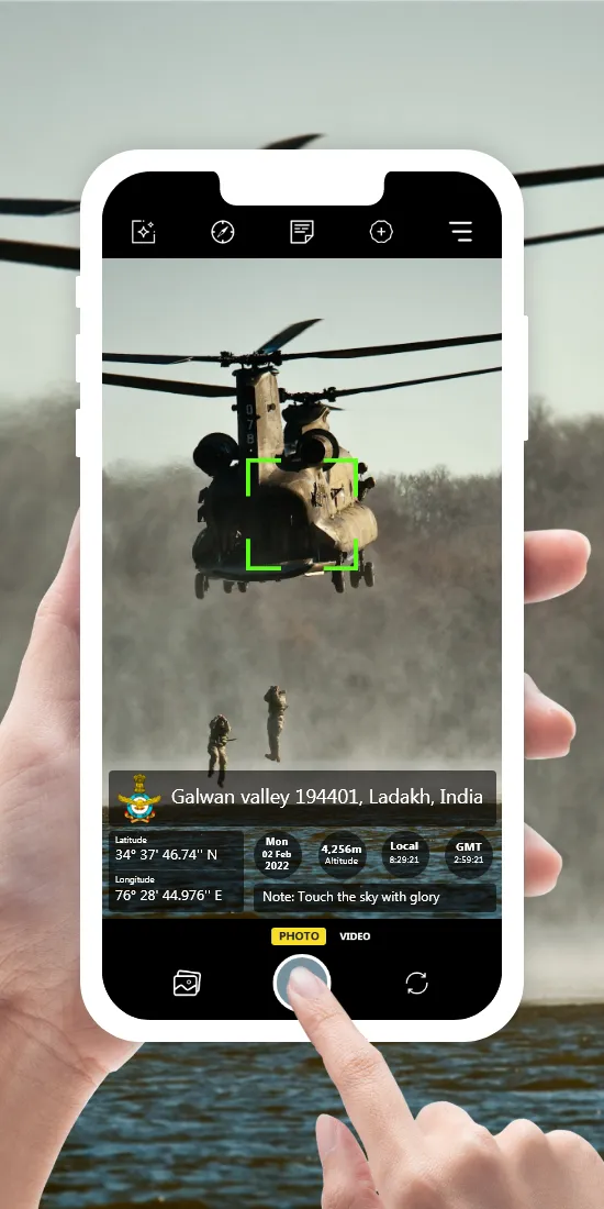 Geotag Photo Location Camera | Indus Appstore | Screenshot