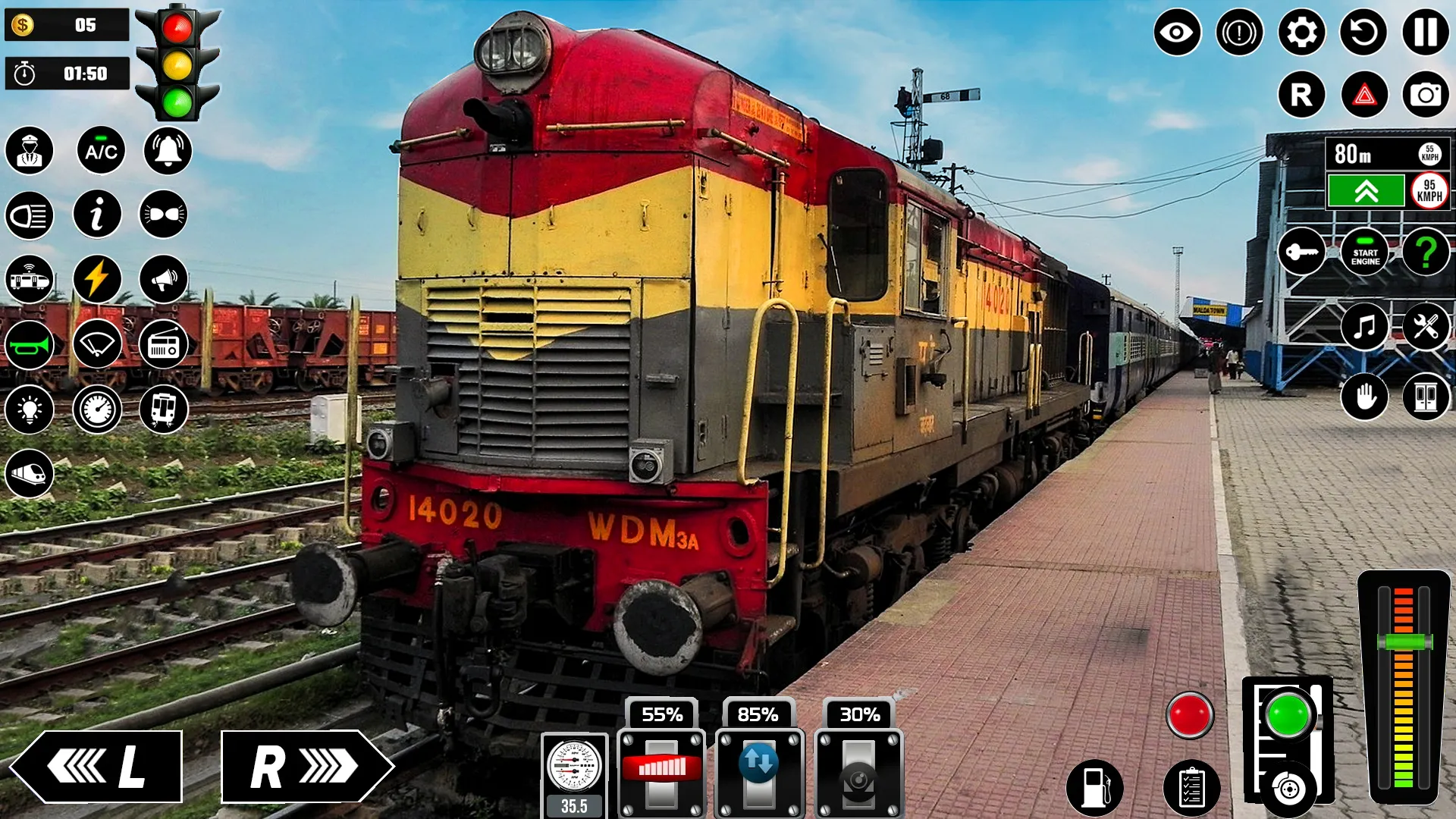 Real Train Simulator 3D Game | Indus Appstore | Screenshot