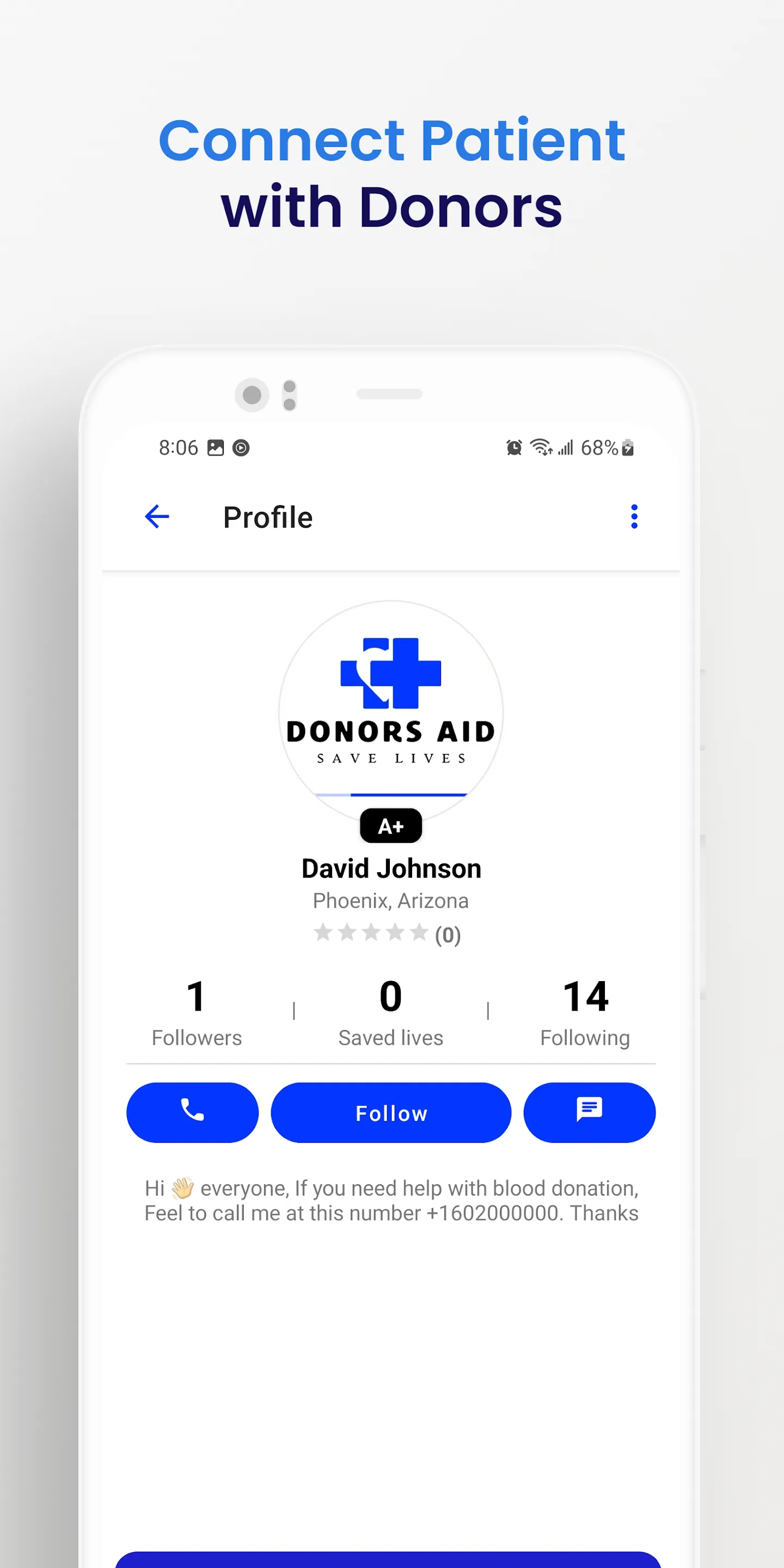 Donors Aid | Indus Appstore | Screenshot