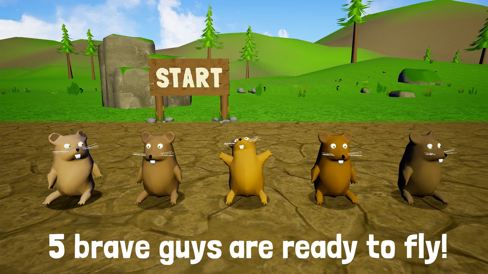 Flying hamsters | Indus Appstore | Screenshot