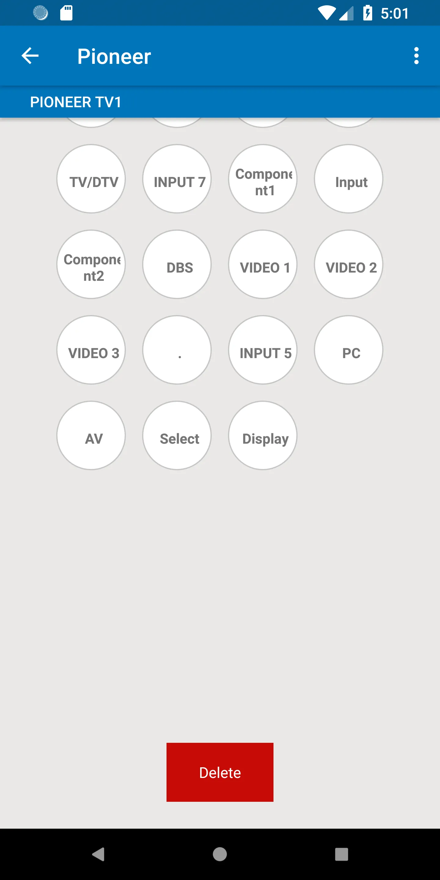 Pioneer TV Remote | Indus Appstore | Screenshot