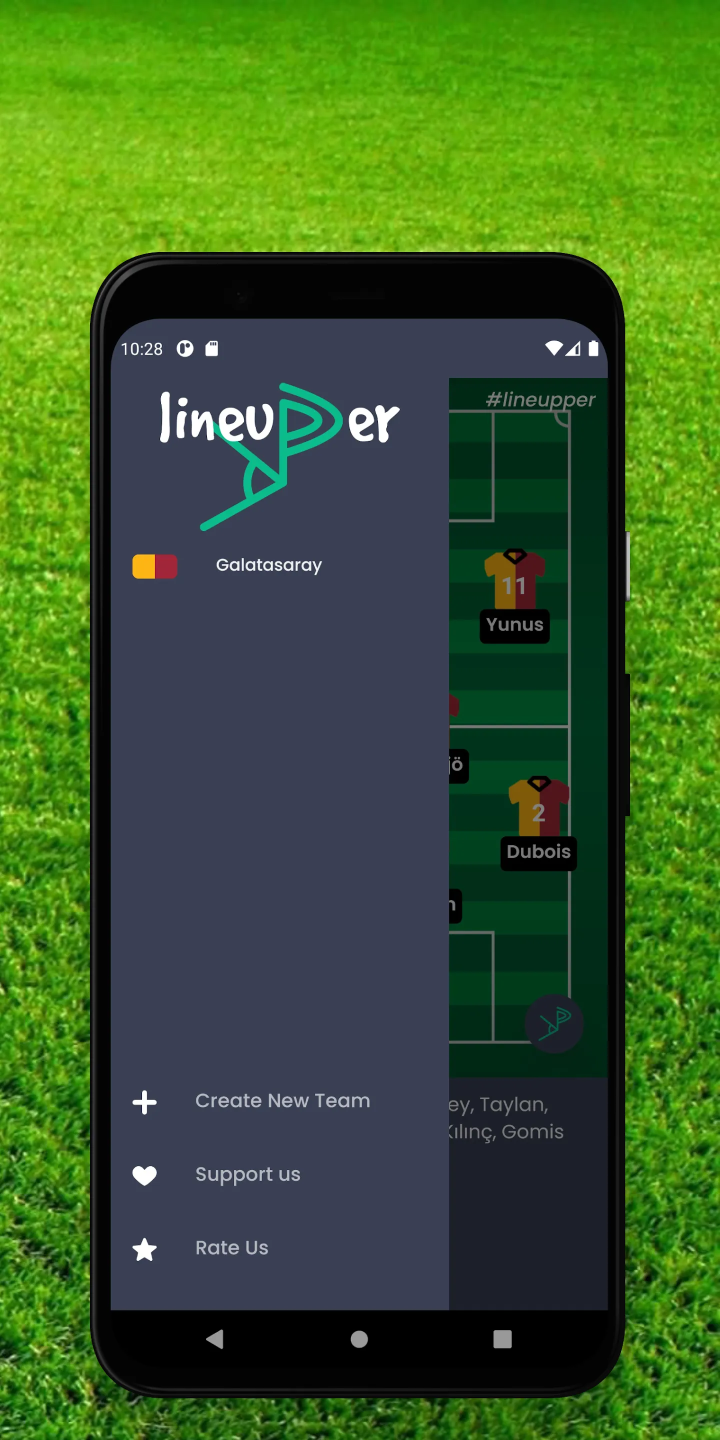 Lineupper - Lineup Builder | Indus Appstore | Screenshot