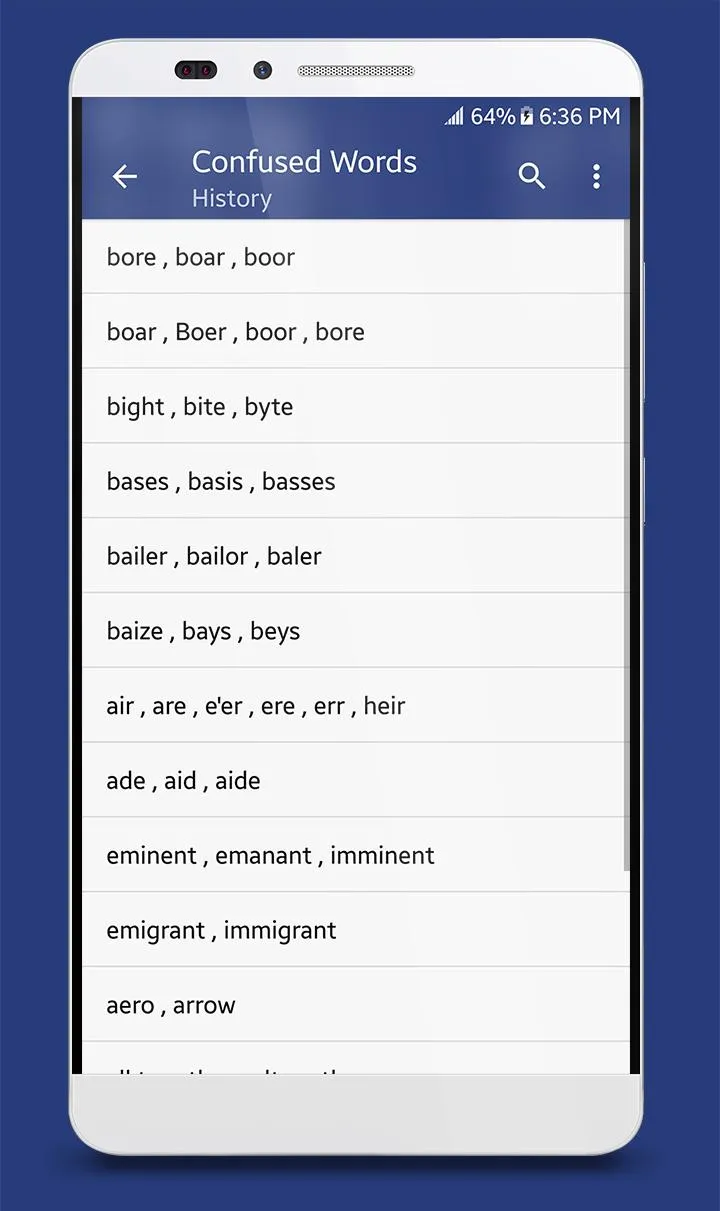 English Confused Words | Indus Appstore | Screenshot