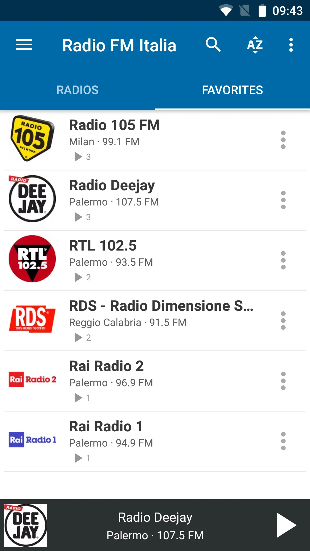 Radio FM Italia - Radio Online | Indus Appstore | Screenshot