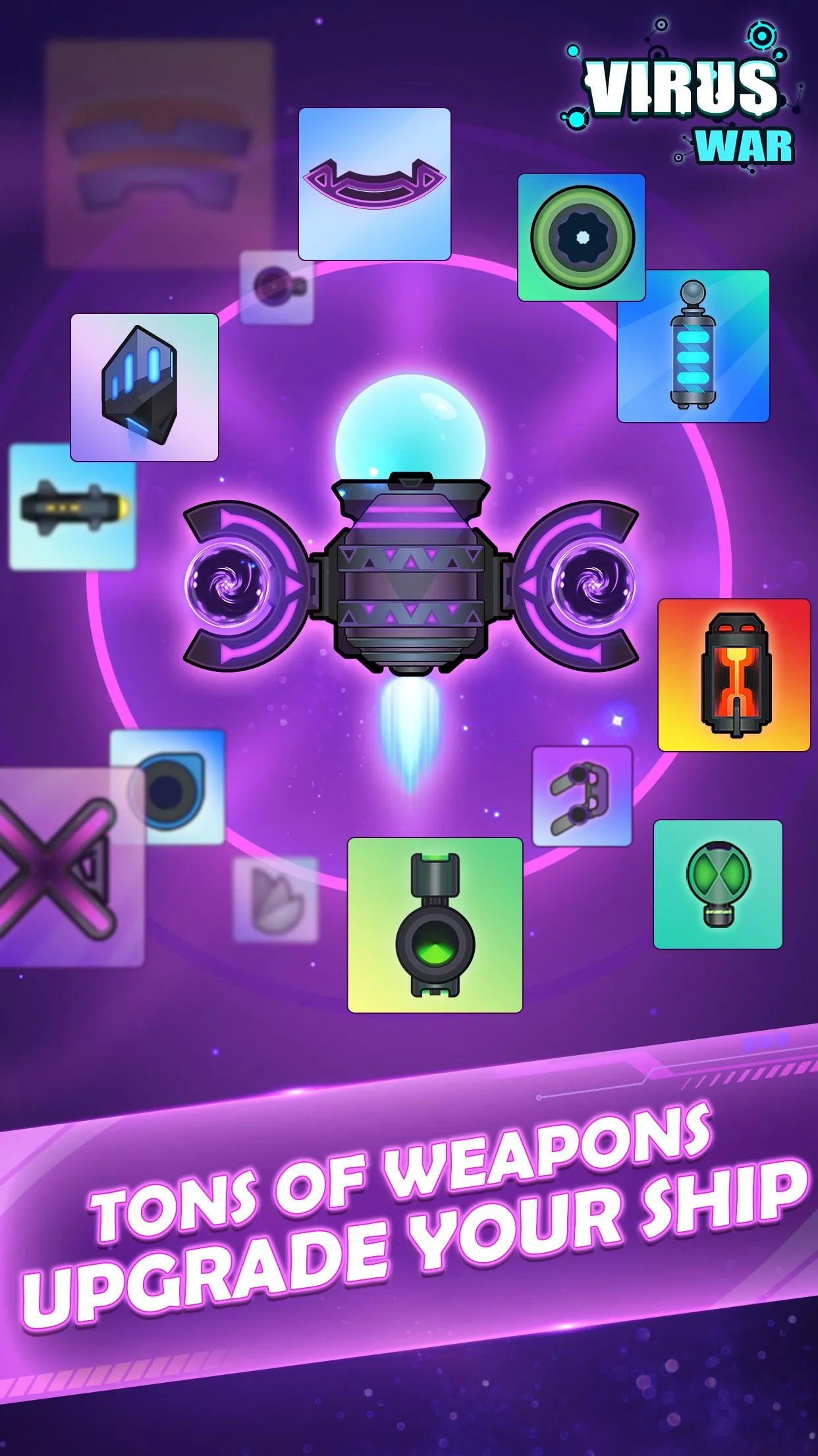 Virus War - Space Shooting | Indus Appstore | Screenshot