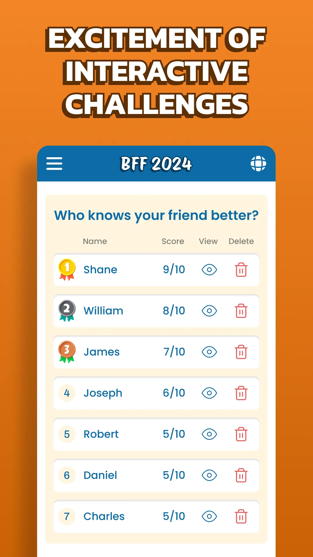BFF Friendship Test | Indus Appstore | Screenshot
