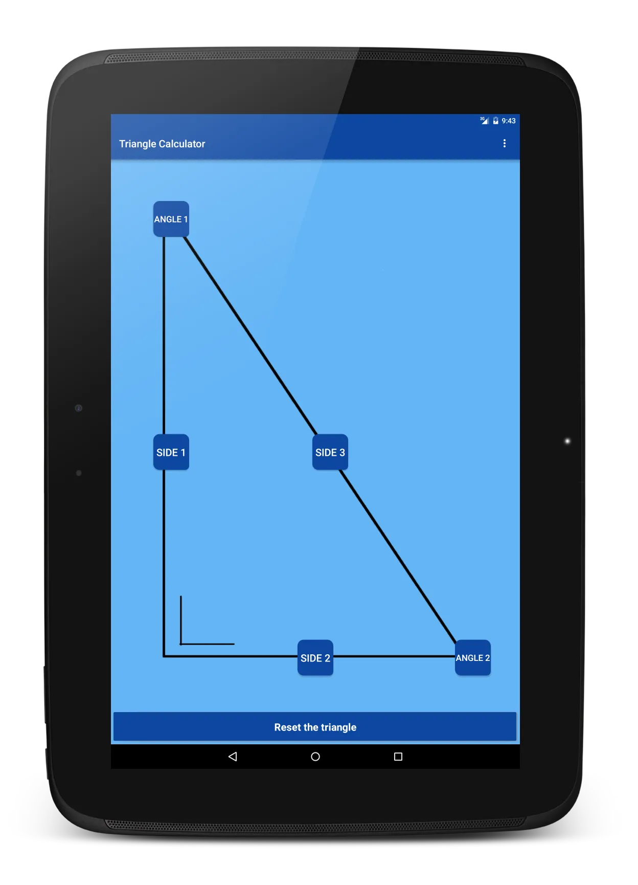 Triangle Calculator | Indus Appstore | Screenshot