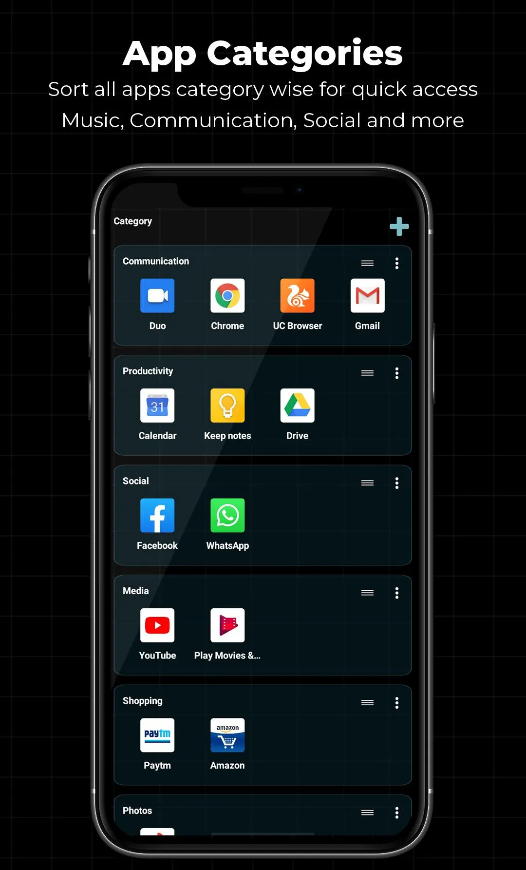 Alpha Hybrid Launcher 4D theme | Indus Appstore | Screenshot