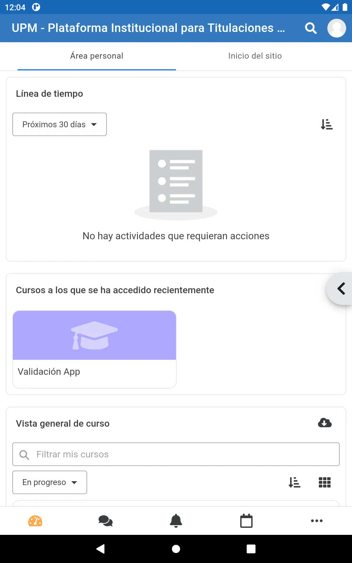 UPM Moodle | Indus Appstore | Screenshot