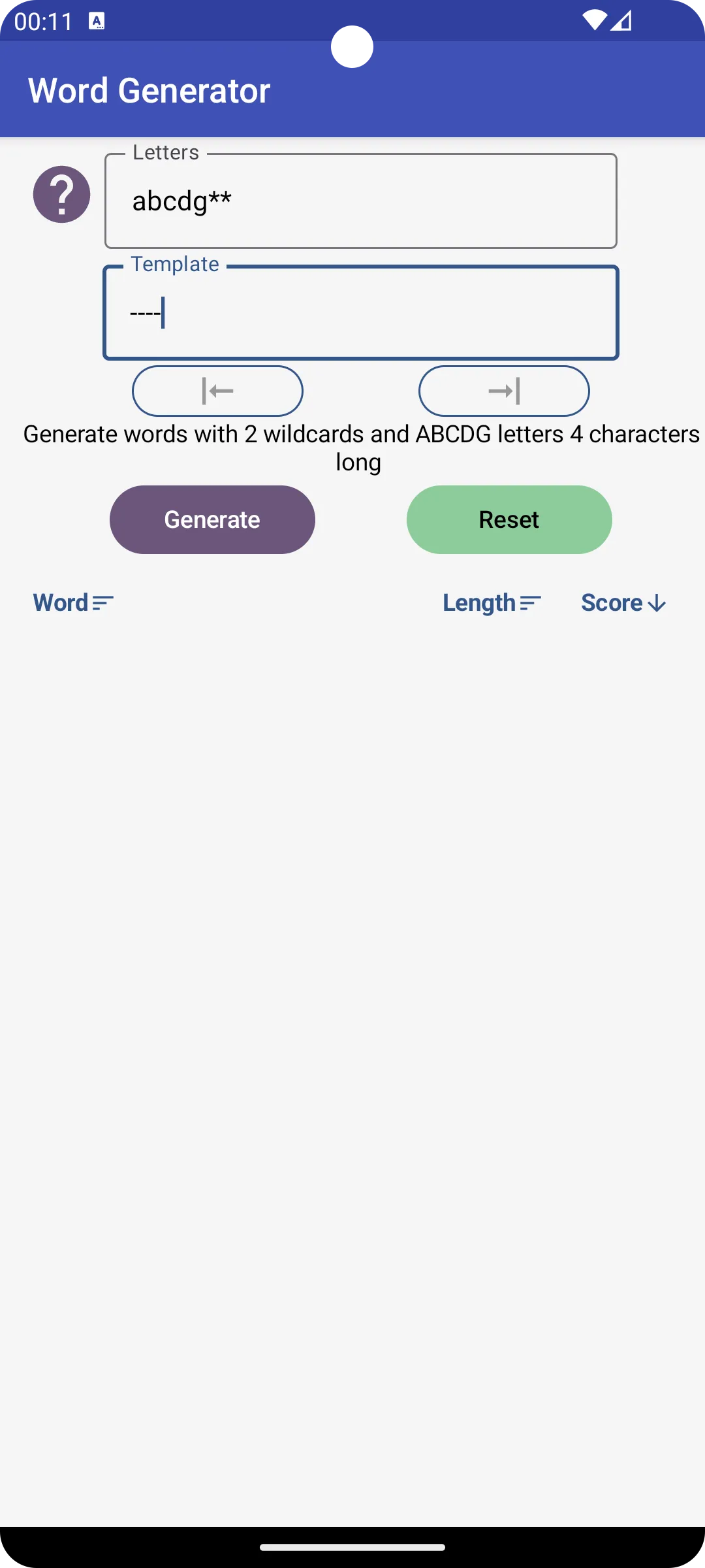 Word Generator Scrabble Solver | Indus Appstore | Screenshot