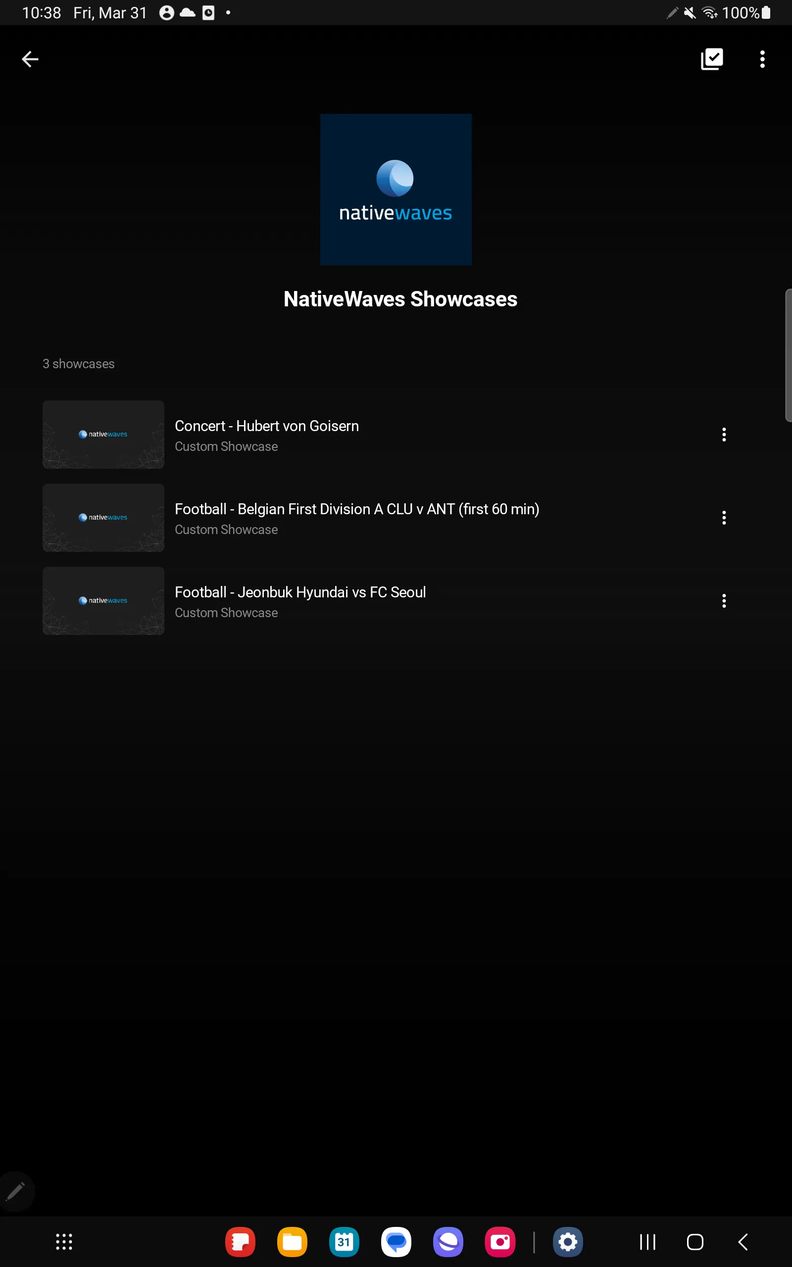 NativeWaves Showcase | Indus Appstore | Screenshot