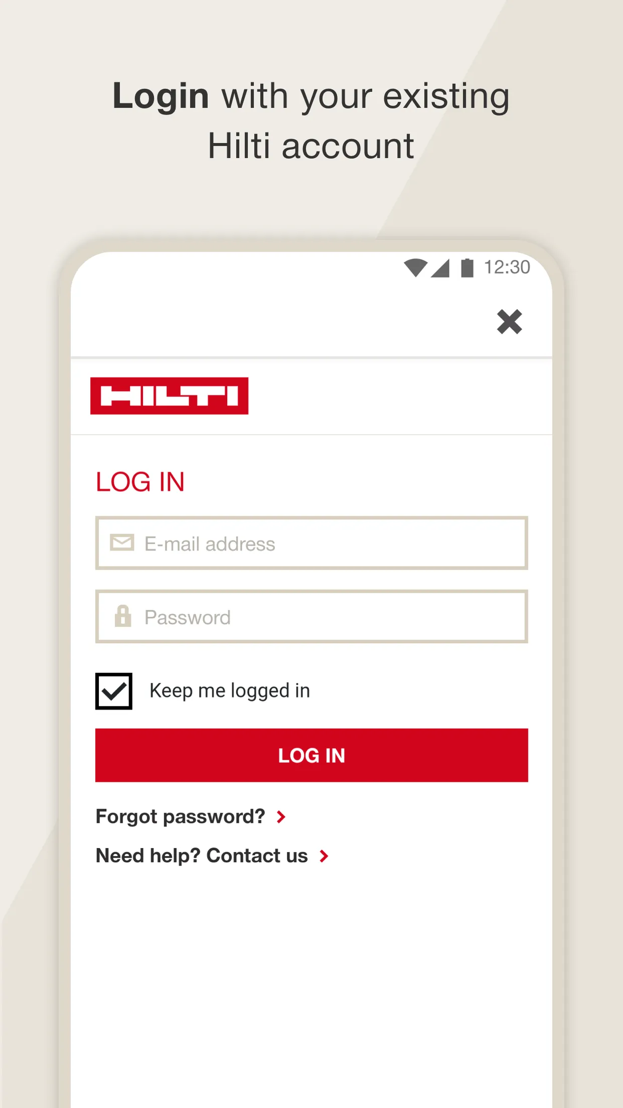 Hilti ON!Track 3 | Indus Appstore | Screenshot