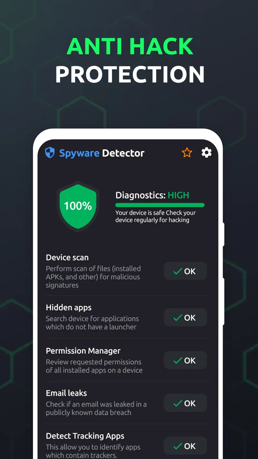 Anti Hacker - Spyware Detector | Indus Appstore | Screenshot