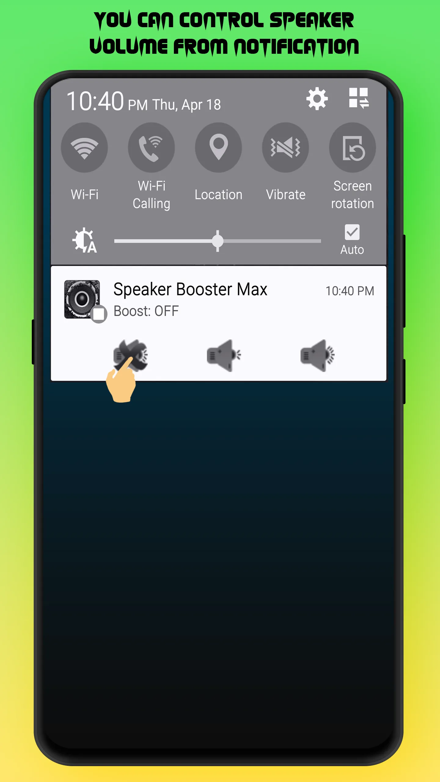 Speaker Booster Max | Indus Appstore | Screenshot