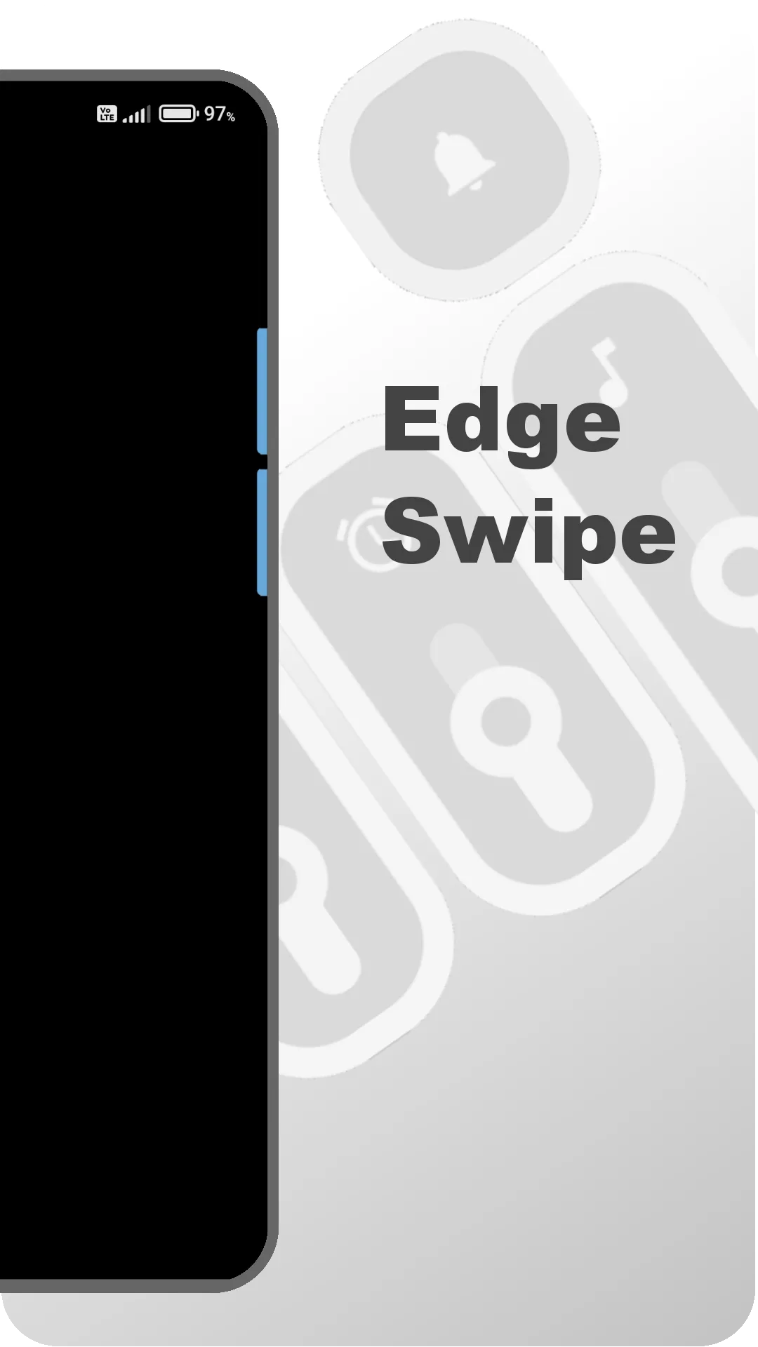 Volume control - Edge button | Indus Appstore | Screenshot