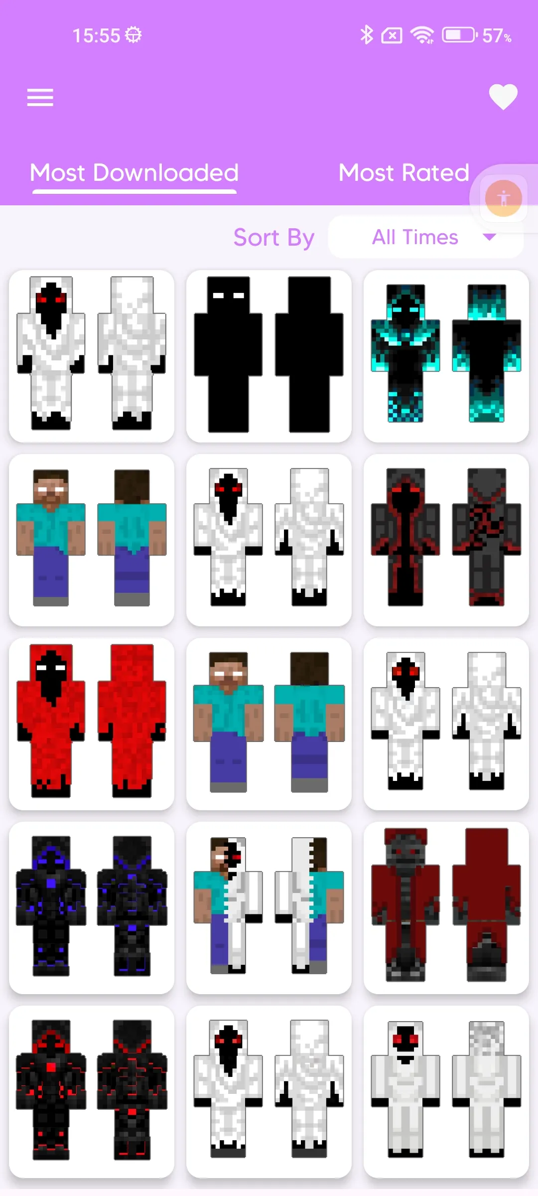 Entity 303 & Herobrine Skins | Indus Appstore | Screenshot