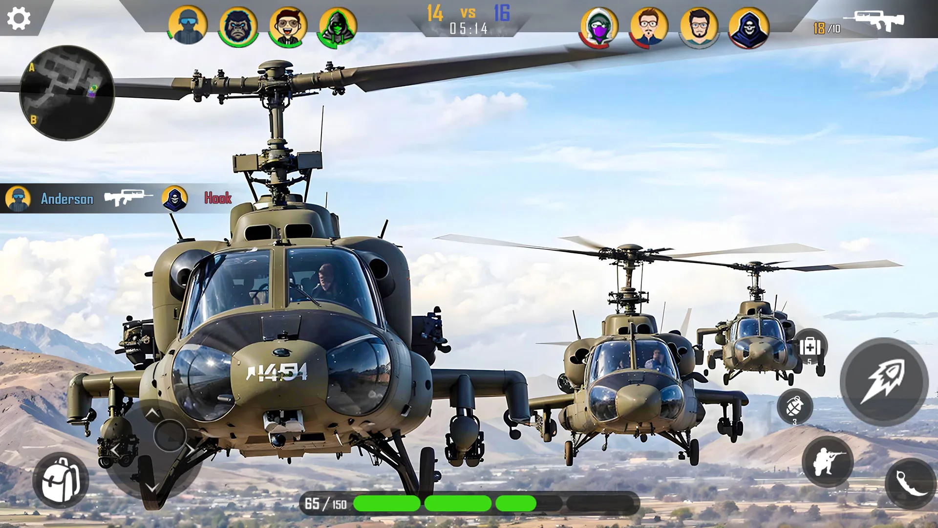 Gunship Air Strike! Heli Raid | Indus Appstore | Screenshot