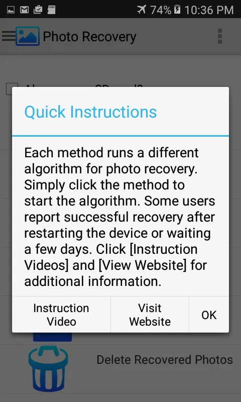 Photo Recovery | Indus Appstore | Screenshot